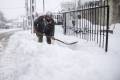 На полуострове Аттика в Греции прошел самый сильный снегопад за 40 лет
