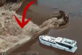 ВІДЕО. Сильний потік води змиває яхти