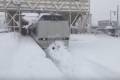ВИДЕО. Рекордные снегопады в Японии