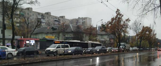 У Києві пройшла сильна злива У Києві пройшла сильна злива