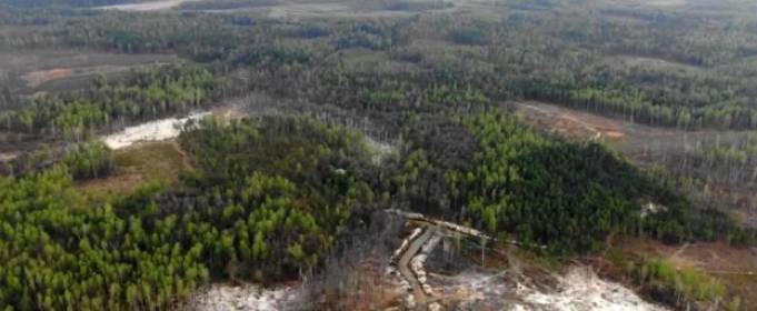 На півночі Житомирської області припинено незаконний видобуток бурштину На півночі Житомирської області припинено незаконний видобуток бурштину