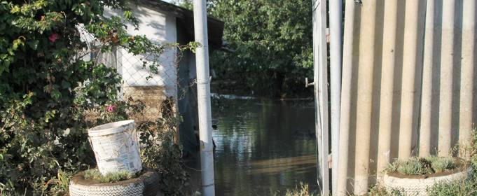 Ливень затопил село в Одесской области Ливень затопил село в Одесской области