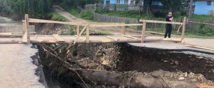 На Прикарпатті негода ізолювала село На Прикарпатті негода ізолювала село