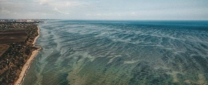 «Цвітіння» Чорного моря видно з супутника «Цвітіння» Чорного моря видно з супутника