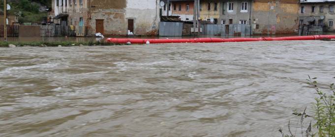 У сусідньому із Закарпаттям Кошице рівень води в річках досяг критичного рівня У сусідньому із Закарпаттям Кошице рівень води в річках досяг критичного рівня