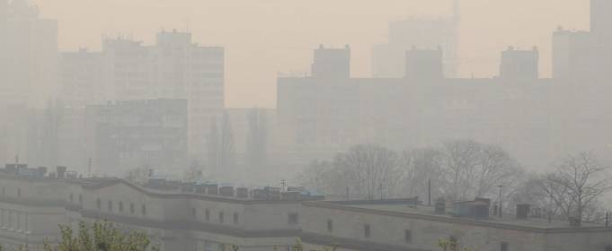 Состояние воздуха в Киеве за неделю не улучшилось Состояние воздуха в Киеве за неделю не улучшилось