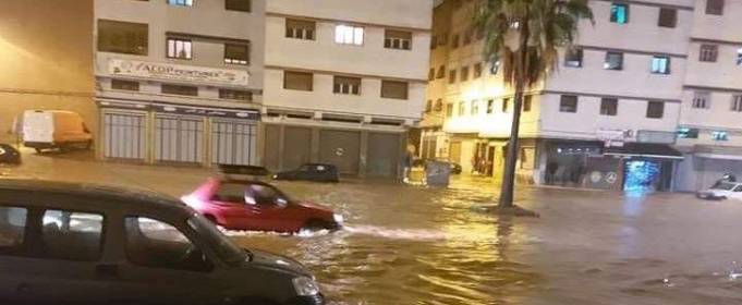 ВІДЕО. Сильна повінь у Касабланці ВІДЕО. Сильна повінь у Касабланці