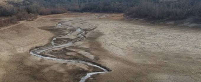 У Криму пересохло Аянське водосховище У Криму пересохло Аянське водосховище