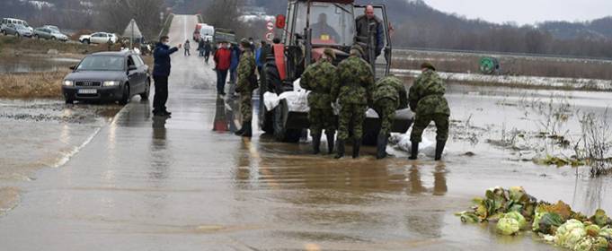 Повені спричинили евакуацію в Південно-Східній Європі Повені спричинили евакуацію в Південно-Східній Європі