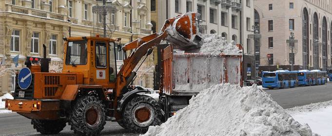 Москва готовится к зимнему шторму Москва готовится к зимнему шторму