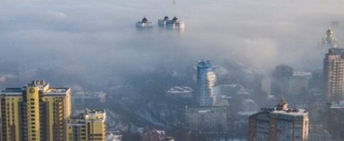 Уровень загрязнения воздуха в Киеве повысился Уровень загрязнения воздуха в Киеве повысился