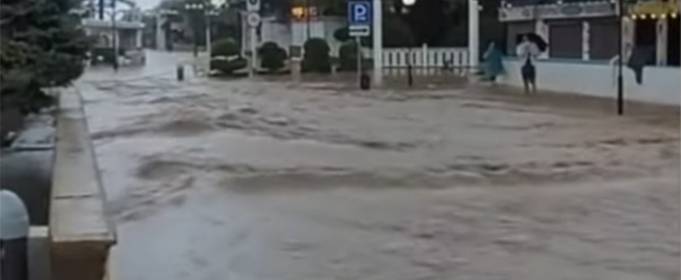 ВИДЕО. Сильное наводнение в Анапе ВИДЕО. Сильное наводнение в Анапе