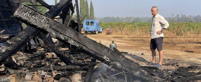 Виробники вин Провансу оцінюють наслідки руйнувань через пожежу Виробники вин Провансу оцінюють наслідки руйнувань через пожежу