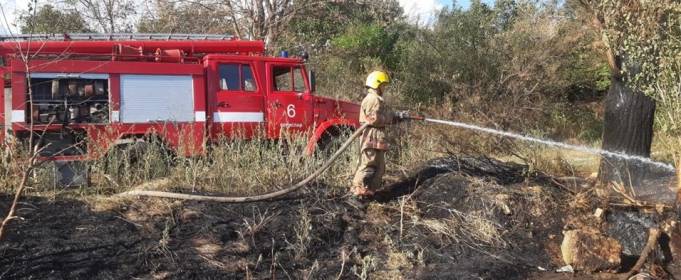 У Херсонській області ліквідовано 16 пожеж на відкритих територіях У Херсонській області ліквідовано 16 пожеж на відкритих територіях