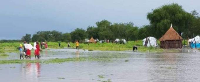Близько 500 тисяч жителів Південного Судану постраждали від повеней Близько 500 тисяч жителів Південного Судану постраждали від повеней
