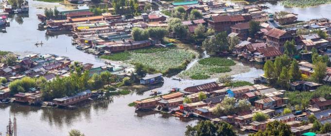 Cорняки и сточные воды загрязняют живописное озеро Дал в Кашмире. ФОТО Cорняки и сточные воды загрязняют живописное озеро Дал в Кашмире. ФОТО