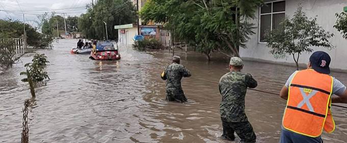 Сильні повені обрушилися на центральну Мексику вдруге за два тижні Сильні повені обрушилися на центральну Мексику вдруге за два тижні