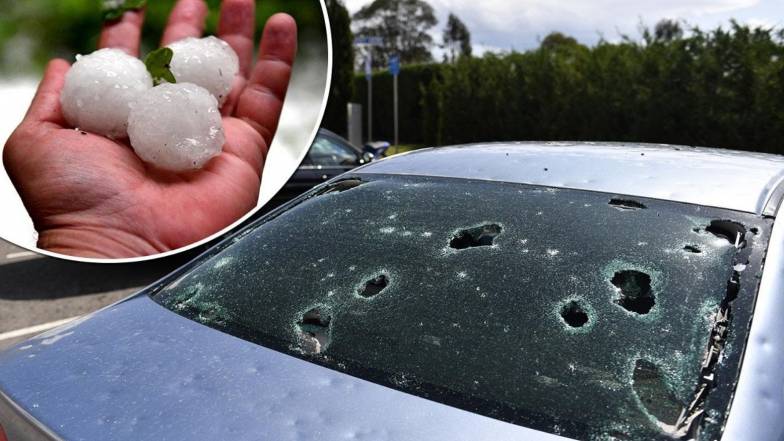 Моторошний град в Австралії Моторошний град в Австралії