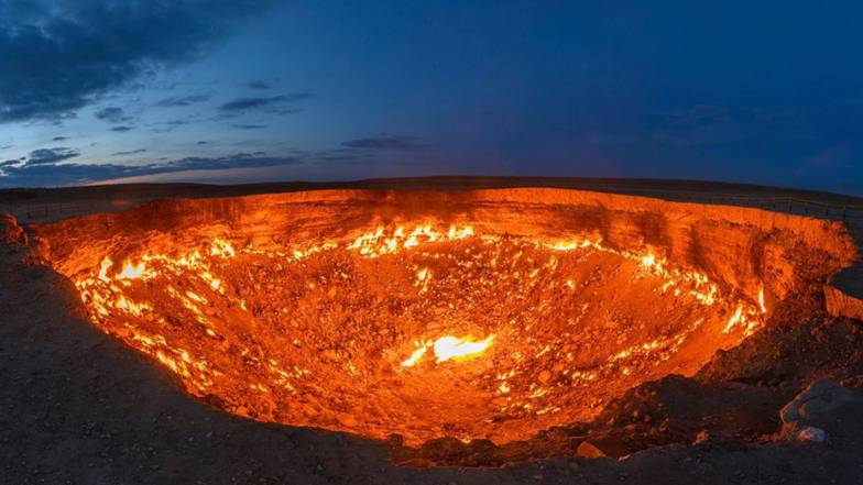 Брама пекла: вчені пропонують раз і назавжди загасити пожежу в газовому кратері в Туркменістані Брама пекла: вчені пропонують раз і назавжди загасити пожежу в газовому кратері в Туркменістані