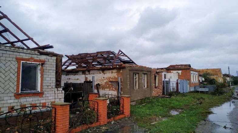Потужний смерч наробив лиха на Сумщині Потужний смерч наробив лиха на Сумщині