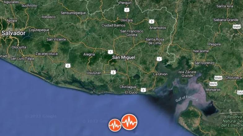 Біля берегів Сальвадора стався сильний землетрус Біля берегів Сальвадора стався сильний землетрус