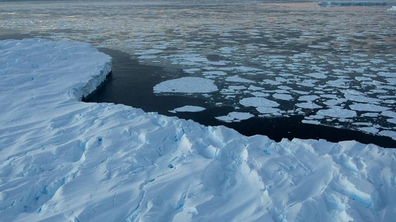 Морской лед Антарктики сократился до рекордно низкого уровня из-за климатического кризиса Морской лед Антарктики сократился до рекордно низкого уровня из-за климатического кризиса